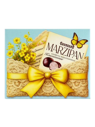 Конфеты глазированные «Марципановые классические», 126 г