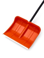 Лопата 500 х 375 мм, пластик, металлический черенок, оцинкованная планка Вьюга №2 Премиум - фото 65568544