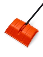 Лопата 500 х 375 мм, пластик, металлический черенок, оцинкованная планка Вьюга №2 Премиум - фото 65568547