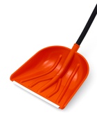 Лопата 410 х 460 мм, пластик, металлический черенок, оцинкованная планка Вьюга №5 Премиум - фото 65568550