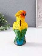 Копилка Попугай, цветной, 21*8,5*9,5 см - фото 65568572