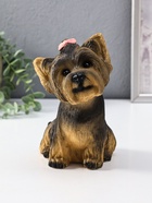 Фигурка Щенок Йорк, бежевый  21*13*20 10975169