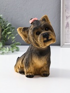 Фигурка Щенок Йорк, бежевый  21*13*20 10975169
