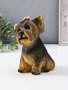Фигурка Щенок Йорк, бежевый  21*13*20 10975169