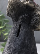 Копилка для денег «Щенок Йорк», гипс, тёмный, 21×13×20 см - Фото 5