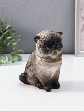 Копилка  Котенок Васька сиамский, 16 см