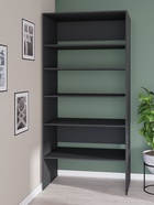 Вешалка модульной гардеробной системы «Модус», 2090×1000×520 мм, цвет графит - Фото 3