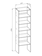 Комплект модульной гардеробной системы «Модус», 2800×2080×510 мм, цвет графит - фото 68175840