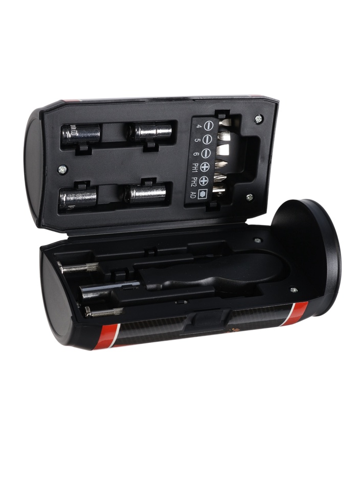 УЦЕНКА Набор инструментов ТУНДРА, подарочный пластиковый кейс "Банка", 13 предметов - Фото 1