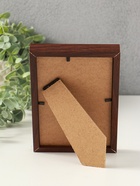 Фоторамка МДФ на 1 фото 10х15 см "Тёмный шоколад" 2,5х13х18 см (комплект 2 шт) - фото 65468045