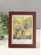 Фоторамка МДФ на 1 фото 15х20 см "Тёмный шоколад" 2,5х18х21 см - фото 65468046