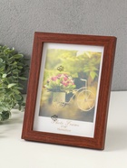 Фоторамка МДФ на 1 фото 15х20 см "Тёмный шоколад" 2,5х18х21 см - фото 65468047