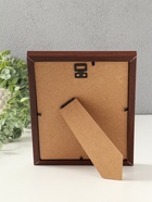 Фоторамка МДФ на 1 фото 15х20 см "Тёмный шоколад" 2,5х18х21 см - фото 65468049