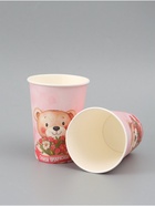 Стакан для цветов «Самой прекрасной», мишка, 350 мл (комплект 10 шт) - фото 68175873