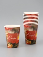 Стакан для цветов «Самой прекрасной», 350 мл - Фото 11