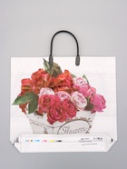 Пакет «Цветы ассорти», полиэтиленовый с пластиковой ручкой, 38×34 + 3 см, 90 мкм - Фото 3