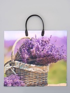 Пакет «Цветы ассорти», полиэтиленовый с пластиковой ручкой, 38×34 + 3 см, 90 мкм - Фото 6