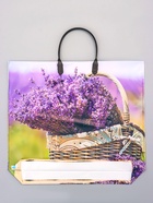 Пакет «Цветы ассорти», полиэтиленовый с пластиковой ручкой, 38×34 + 3 см, 90 мкм - Фото 7