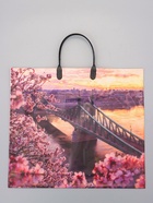 Пакет «Дунай», полиэтиленовый с пластиковой ручкой, 38×34 + 3 см, 90 мкм - Фото 1