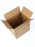 Коробка складная, бурая, для хранения и отправки посылок, 30×22×30 см  (артикул 10967697)  большой выбор товаров оптом и в розницу по низким ценам с доставкой