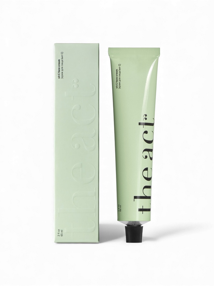 Крем для лица The Act с витамином С, универсальный, 65 мл - Фото 1