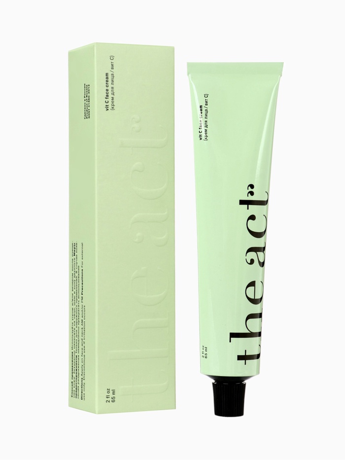 Крем для лица The Act с витамином С, универсальный, 65 мл - Фото 1