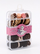 Набор резинок и заколок в контейнере, Коты аристократы - фото 66104258