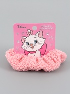 Резинка для волос плюшевая Коты аристократы, розовая - фото 66104265