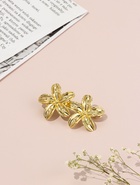 Заколка-автомат для волос "Орнелла" 7 см, золото (комплект 2 шт) - фото 65568610