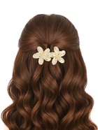 Заколка - автомат для волос QF «Орнелла», 7 см, золото (комплект 2 шт) - фото 67929271