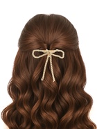 Заколка - автомат для волос QF «Сентаза», 7.5 см, золото - фото 67929295