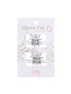 Крабики для волос QF «Бабочки нежность», набор 2 шт., 2.5 см, серебро  (артикул 10903386)  большой выбор товаров оптом и в розницу по низким ценам с доставкой