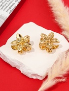 Краб для волос "Орнелла" (набор 2 шт) 3,5 см, золото (комплект 2 шт) - фото 65568619