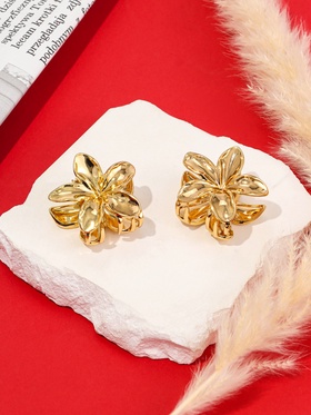 Крабики для волос QF «Орнелла», набор 2 шт., 3.5 см, золото (комплект 2 шт)