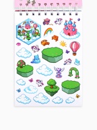 Блокнот-румбокс, А5, локации 20 л., наклейки 20 л., антистресс - Фото 10