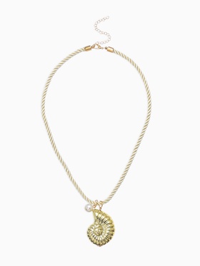 Кулон на жгуте текстильном 