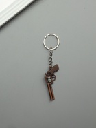 Брелок металл "Револьвер" крутится барабан МИКС 5,8х2,8х0,9 см 10934816