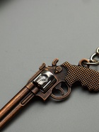Брелок металл "Револьвер" крутится барабан МИКС 5,8х2,8х0,9 см 10934816