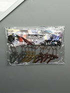 Брелок металл "Револьвер" крутится барабан МИКС 5,8х2,8х0,9 см 10934816