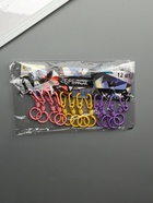 Брелок металл "Карабин с пружиной" цветной МИКС 3,8х1,8х0,9 см длина 9 см 10934817