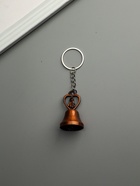 Брелок для ключей на кольце «Колокольчик - влюблённые в сердце», металл, 4.9×2.8×2.8 см, МИКС - Фото 2