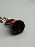 Брелок металл "Колокольчик - влюблённые в сердце" МИКС 4,9х2,8х2,8 см 10934823