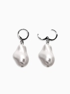 Серьги "Жемчуг барокко", цвет белый в серебре - фото 65468178