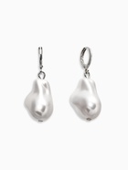 Серьги "Жемчуг барокко", цвет белый в серебре - фото 65468179