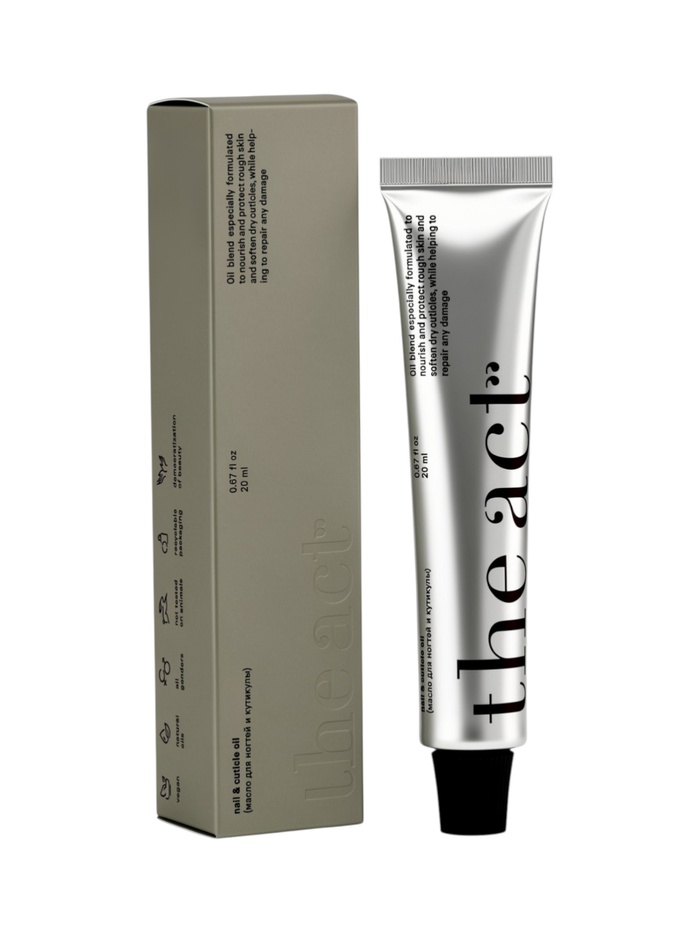 Масло для ногтей и кутикулы, 20 мл, The Act - Фото 1