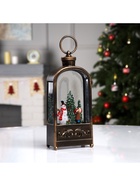 УЦЕНКА Фигура светодиодная «Снеговик» 10.2×5.8×23 см, от батареек 3хААА, USB, музыка, свечение тёплое белое - Фото 6