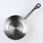 УЦЕНКА Сковорода 20 см Общепит корпус 0.6 мм дно трс 3.5 мм - Фото 2