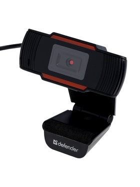 Веб-камера Defender G-lens 2579, 2Мп, 1280x720, USB, jack 3.5, микрофон, 1.2м 10967154