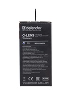 Веб-камера Defender G-lens 2579, 2Мп, 1280x720, USB, jack 3.5, микрофон, 1.2м 10967154