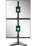 Кронштейн Onkron D208FS-B, для двух мониторов, 13"-34", до 16 кг, настольный, чёрный 10967156